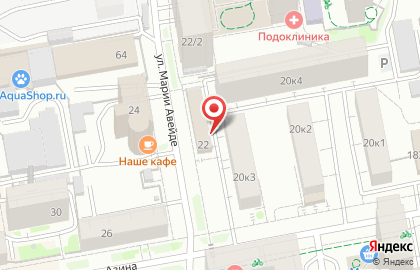 Ателье в Екатеринбурге на карте