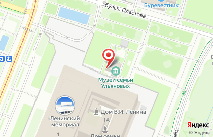Квартира-музей семьи Ульяновых на карте