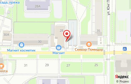 Автостоянка в Перми на карте