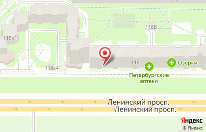 Фирменный магазин Великолукский мясокомбинат на Ленинском проспекте на карте