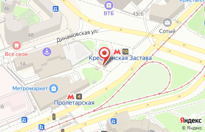 Айсберри на Воронцовской улице на карте