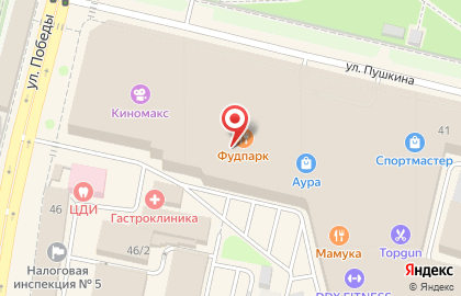 Магазин обуви и аксессуаров kari на улице Победы на карте