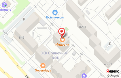 Кофейня-кондитерская The Medovik в Набережных Челнах на карте