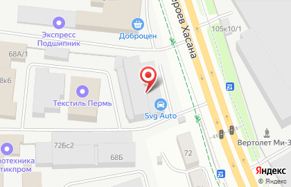 Торгово-производственная компания Гермес на улице Героев Хасана на карте