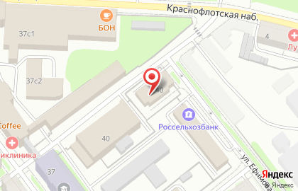 Юридическое агентство Ампаро в Твери на карте