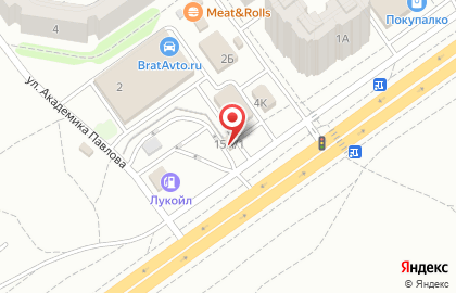 Шинный центр 5колесо в Тракторозаводском районе на карте