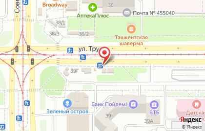 Киоск по продаже хлебобулочных изделий в Орджоникидзевском районе на карте