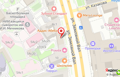Магазин FORWARD в Москве на карте