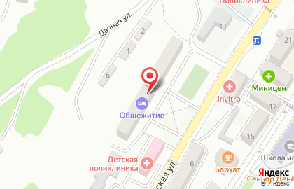 Продовольственный магазин Бриз на Краснофлотской улице на карте