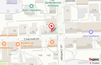 Служба помощи призывникам на Спасской улице на карте