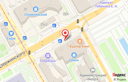 Салон-мастерская Салон-мастерская на улице Дзержинского на карте