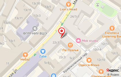 Fortis, ООО на Мясницкой улице на карте
