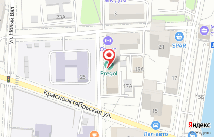 Туристическая компания Арабелла в Московском районе на карте