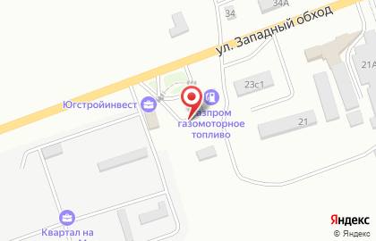Сеть АГНКС Газпром на Промышленной улице на карте