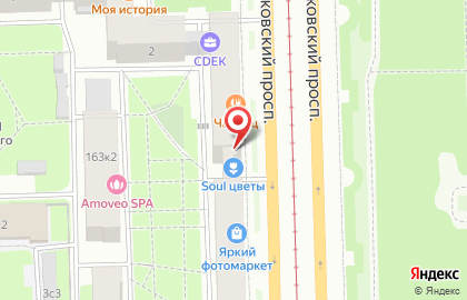 ЗАО АКБ Констанс-Банк на Московском проспекте на карте