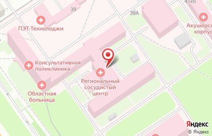 Поликлиника на Судогодском шоссе на карте