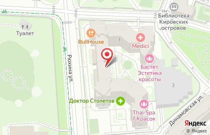 Детский клуб робототехники и программирования GoROBO на Крестовском острове на карте