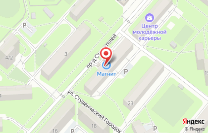 Магазин За пивком в Октябрьском районе на карте