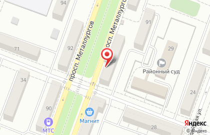 Пивной магазин ЖивоПиво на проспекте Металлургов на карте
