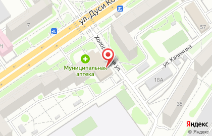 Салон-парикмахерская Миледи на Площади Гарина-Михайловского на карте
