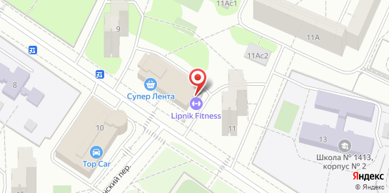Фитнес-клуб LIPNIK FITNESS на карте