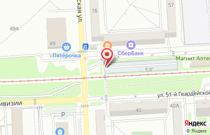 Автостоянка в Волгограде на карте