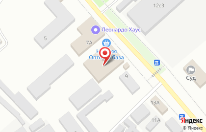 Оптовый склад №2 Подин на карте