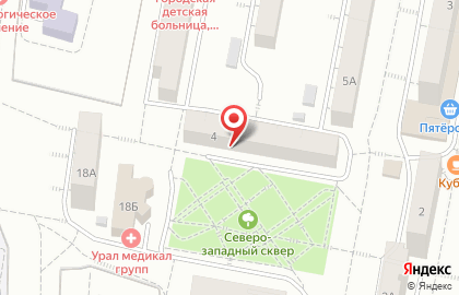 Женский клуб в Челябинске на карте