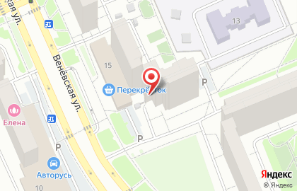 Перекресток в Южном Бутово на карте