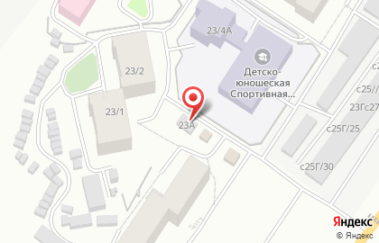 Киоск по продаже фруктов и овощей в Якутске на карте