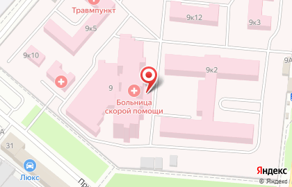 Магазин ортопедических изделий Ортопед в Советском районе на карте