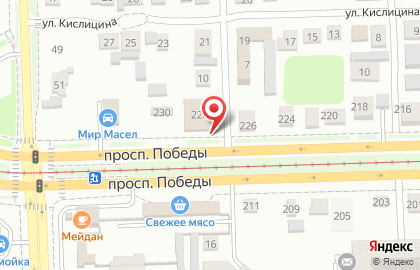 Автомойка Шальные губки в Курчатовском районе на карте
