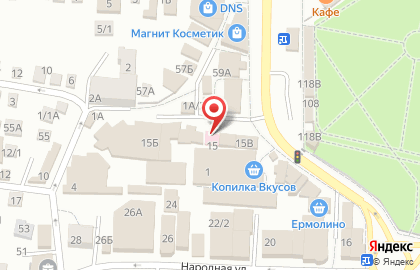 Аптека Твой доктор на улице Комарова на карте