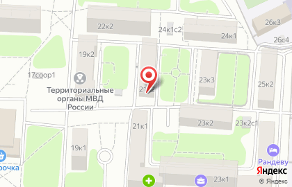 Бюро переводов метро Кожуховская на карте