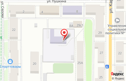 Детский сад №2 в Краснотурьинске на карте
