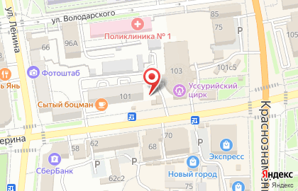 Фирменный магазин Ратимир на улице Чичерина на карте