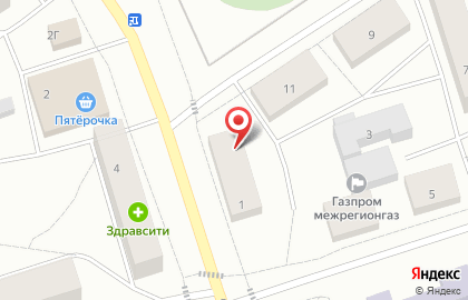 Салон Мир цветов в Сосногорске на карте
