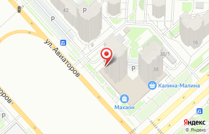 Апартаменты KrasStalker апарта-отель на улице Авиаторов на карте