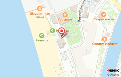 Розничная компания Дары Юга в Ривьерском переулке на карте
