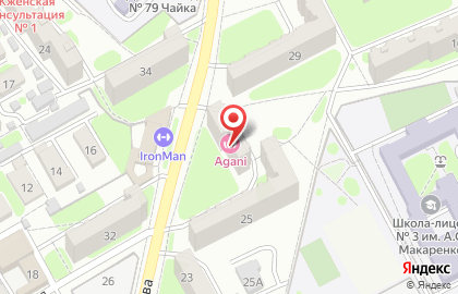 Anex на карте