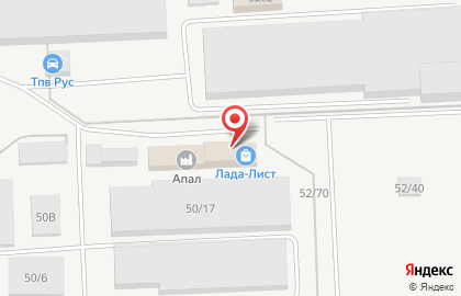 ООО ЛАДА-ЛИСТ на карте