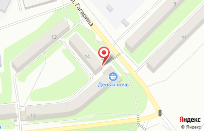 Банкомат МИнБанк на улице Гагарина на карте