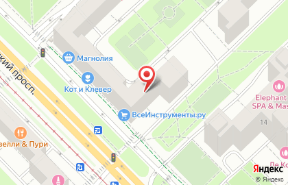 Салон-парикмахерская MiniMax на Ломоносовском проспекте на карте