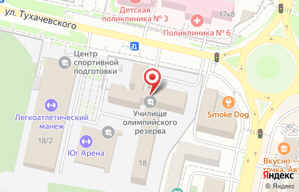 Ставропольское училище олимпийского резерва на карте
