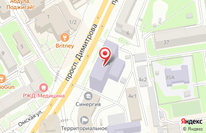 Новосибирское отделение Российского общества информатики и вычислительной техники на карте