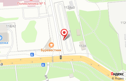 Автостоянка в Воронеже на карте