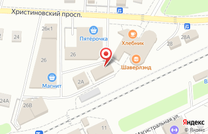 Продуктовый магазин, ИП Гребенков С.А. на карте