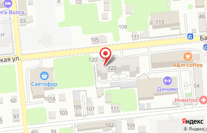 Банкомат Автоградбанк на Бакинской улице на карте