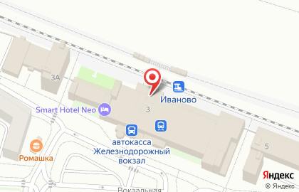 Модный букет на Вокзальной площади на карте