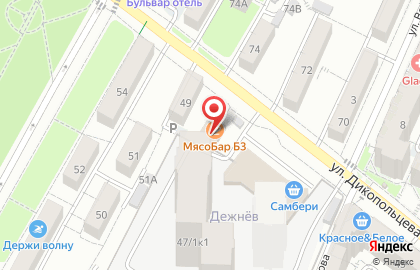 Бар ВЗАПЕРТИ на карте